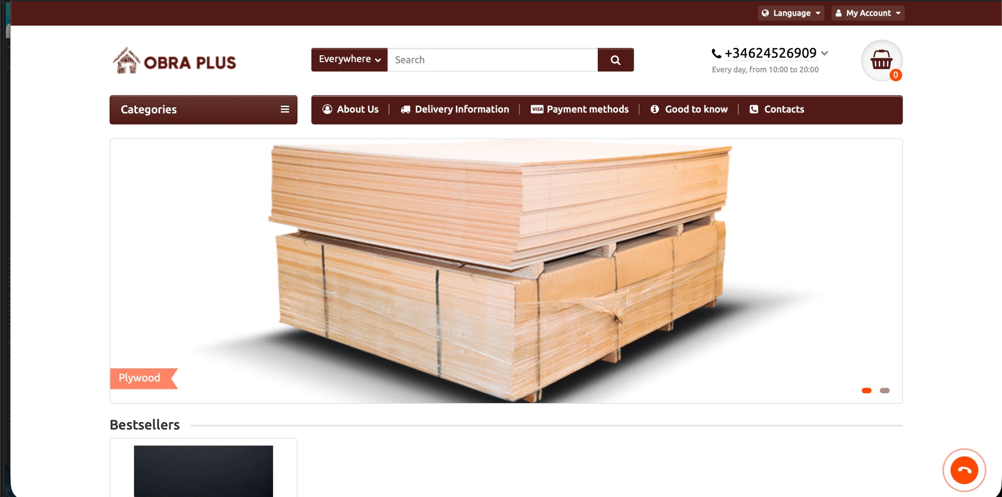 Tienda online de WebVisa